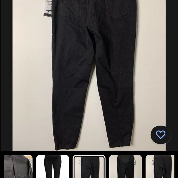 Sofia Jeans by Sofia Vergara Women's Maternity Curvy Jeans with Full Belly Sz 18 - Picture 4 of 12